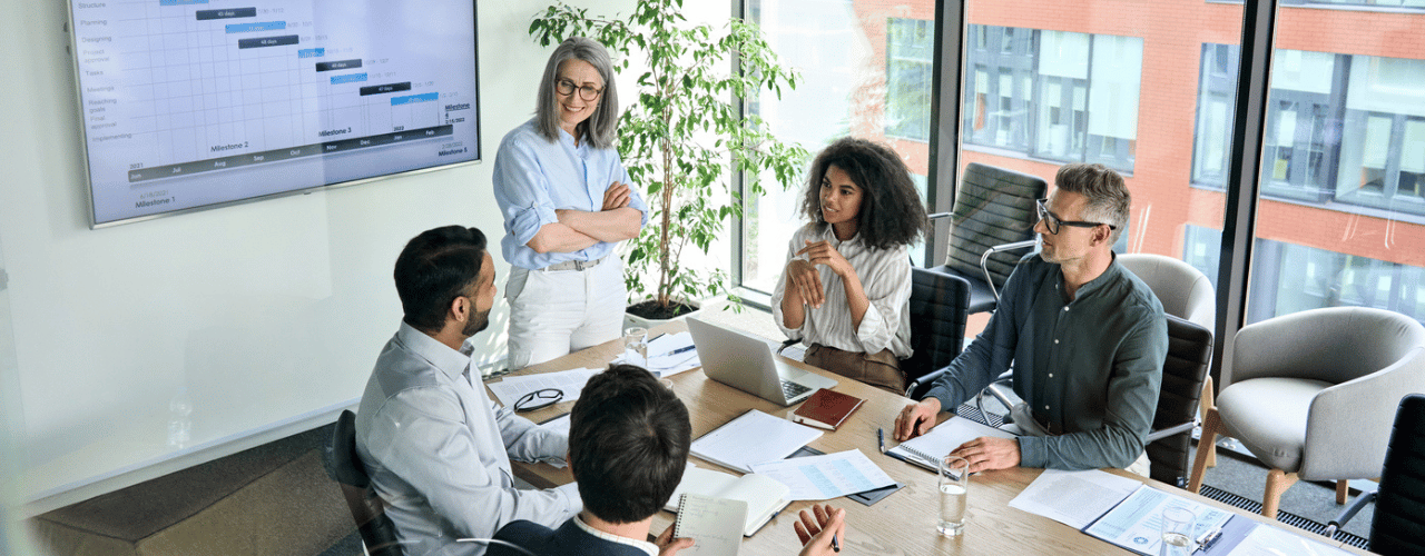 Sales training courses in action